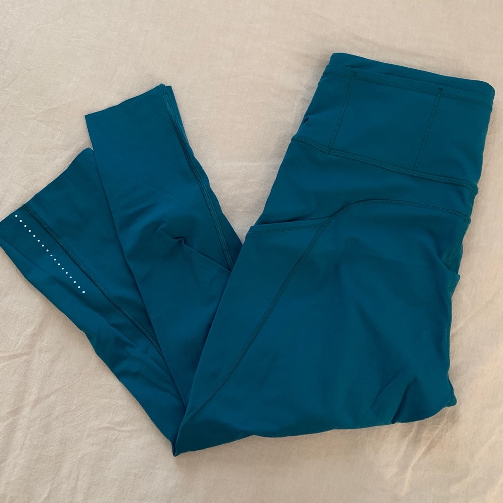 Lululemon Fast and Free Crop II 19” *Nulux
